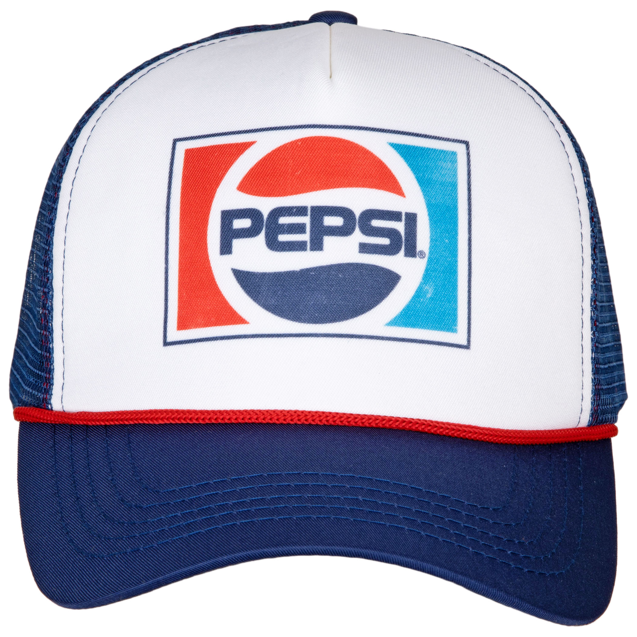 Pepsi Classic Logo Adjustable Trucker Hat
